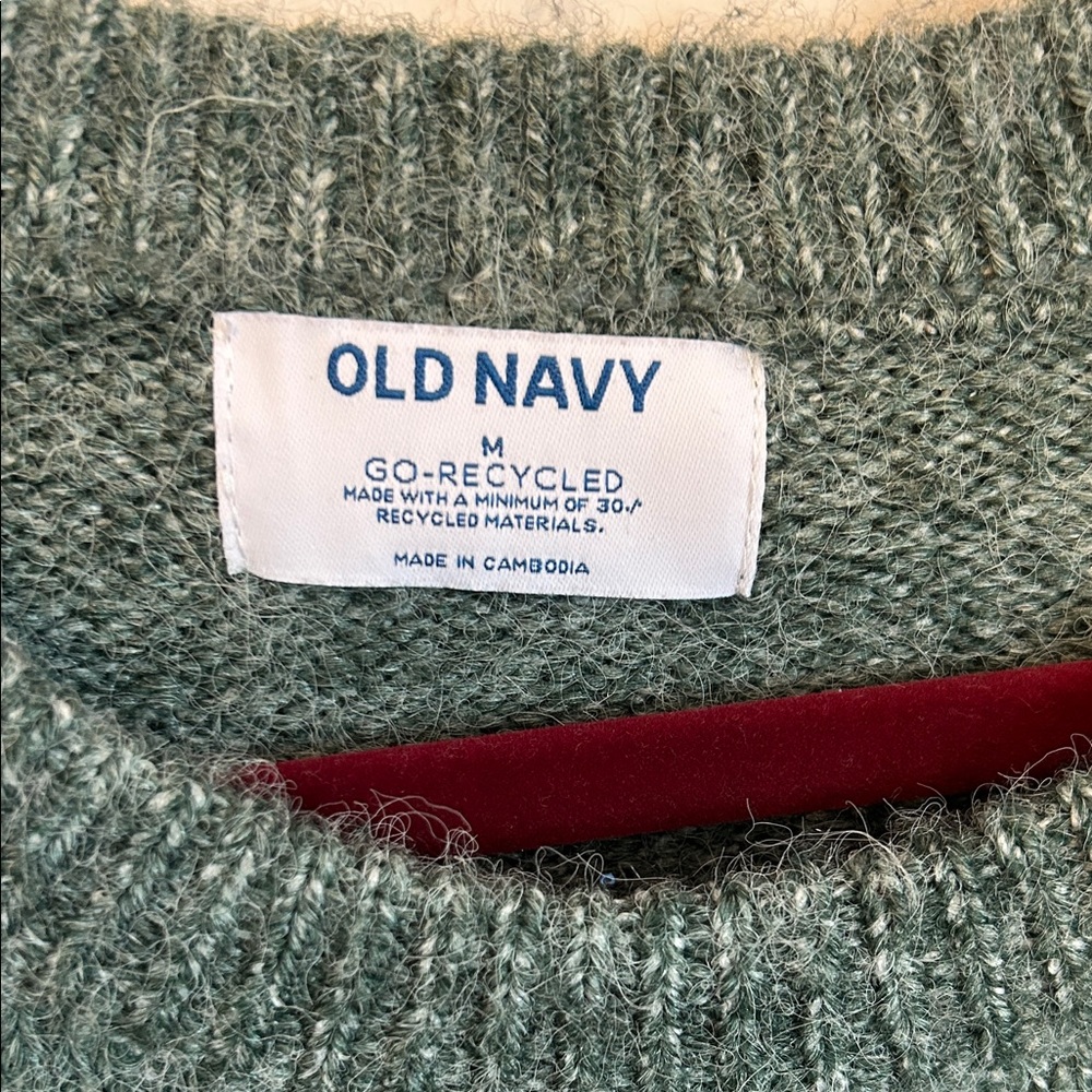 Old Navy Eco-Friendly Knit Sweater in Green - Picture 2 of 2